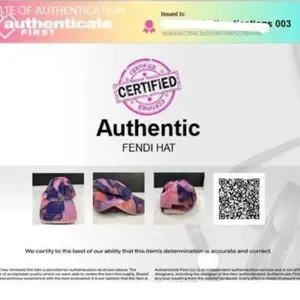 Fendi | Accessories | Fendi Rare Water Color Zucca Print  display picture 1